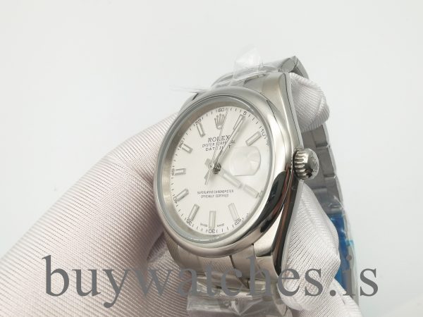 Rolex Datejust 126300 Erkek Referans 41 Gümüş Kadran Oystersteel Saat