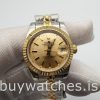 Rolex Datejust 179173 Bayanlar 26mm Altın Otomatik Paslanmaz Çelik Saat