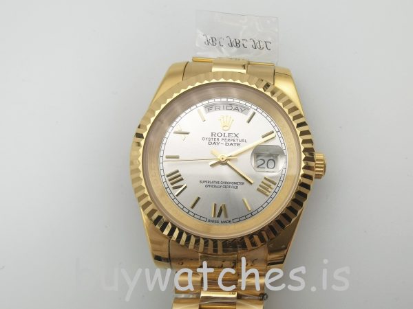 Rolex Day-Date II 218238 Otomatik Erkek 41 mm Sarı Altın Çelik Saat