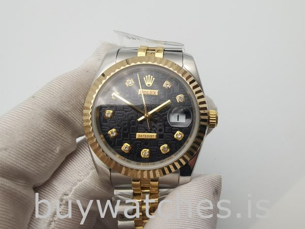 Rolex Datejust 116233 Unisex 36mm 18k Sarı Altın Otomatik Saat