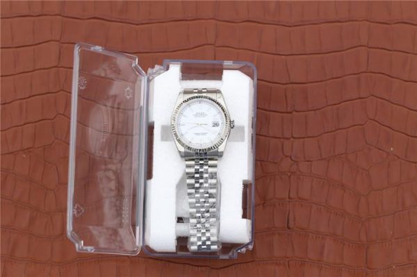 Rolex Datejust 116234 Replica Beyaz Kadran 36mm Bayan Saat